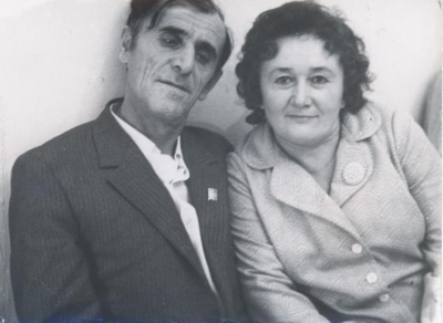 Супруги Л.И.Бэр и Т.К.Аркадова. 1970-е гг.